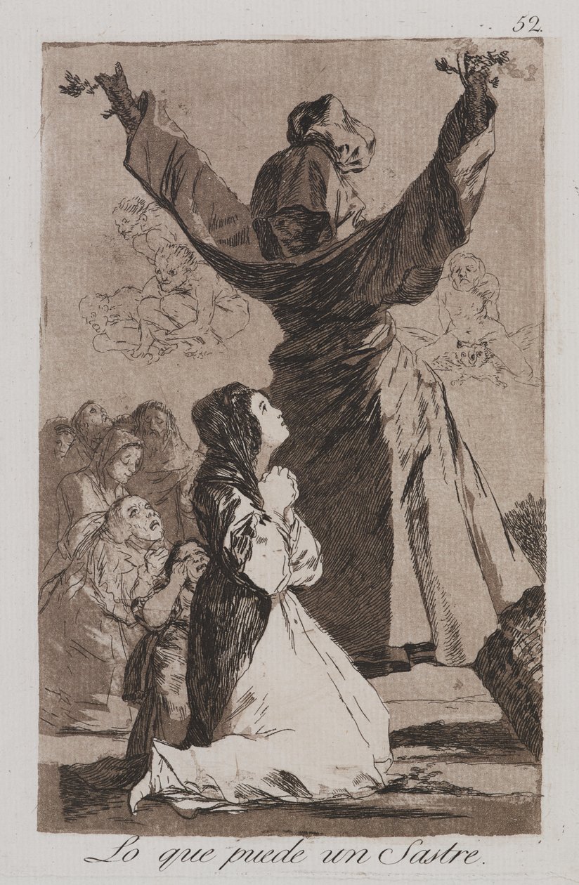 Hva en skredder kan gjøre! (Hva en skredder kan!) av Francisco de Goya