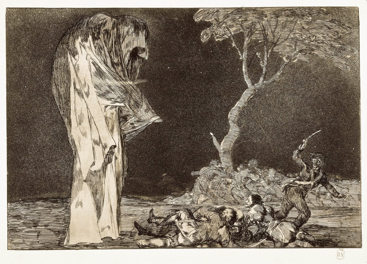 bord 2 i ""Disparates"" av Francisco de Goya