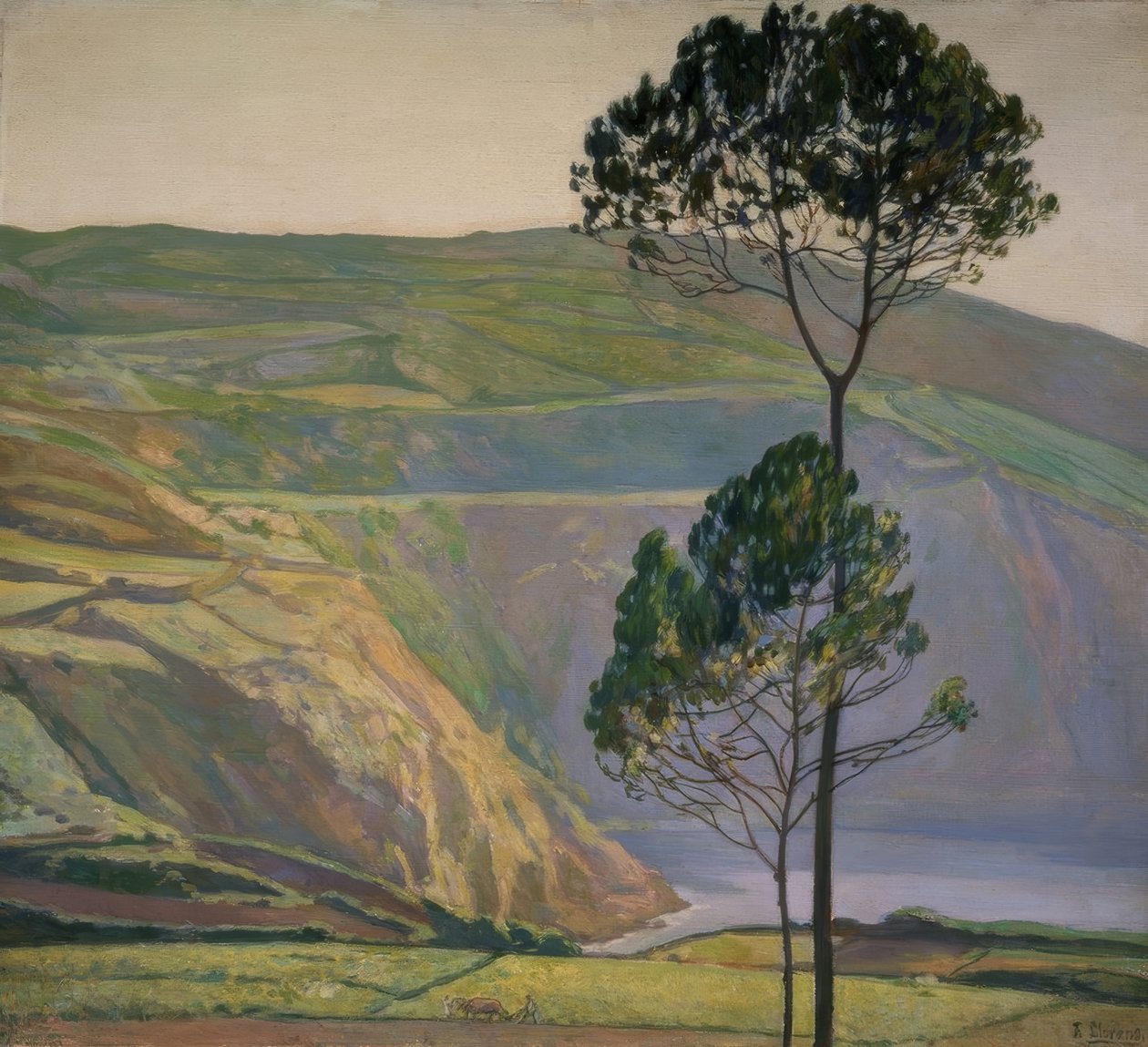 COSTA DE MERA–1932–90X100 CM– av Francisco Llorens Diaz