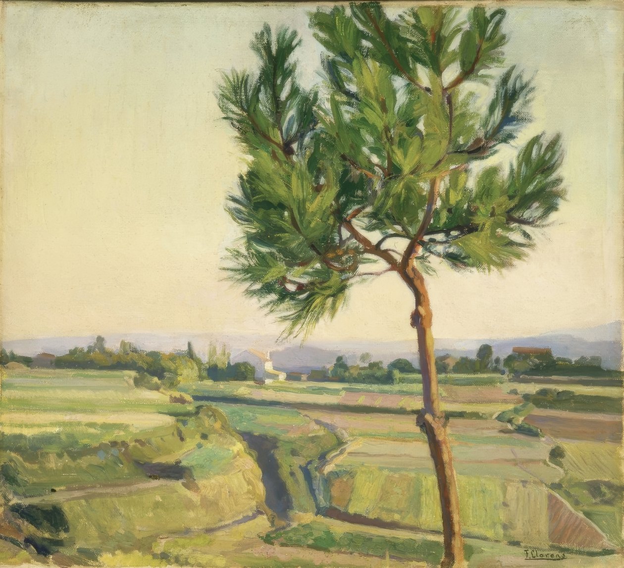 TREET (MERA) –1931–45X50,5– av Francisco Llorens Diaz