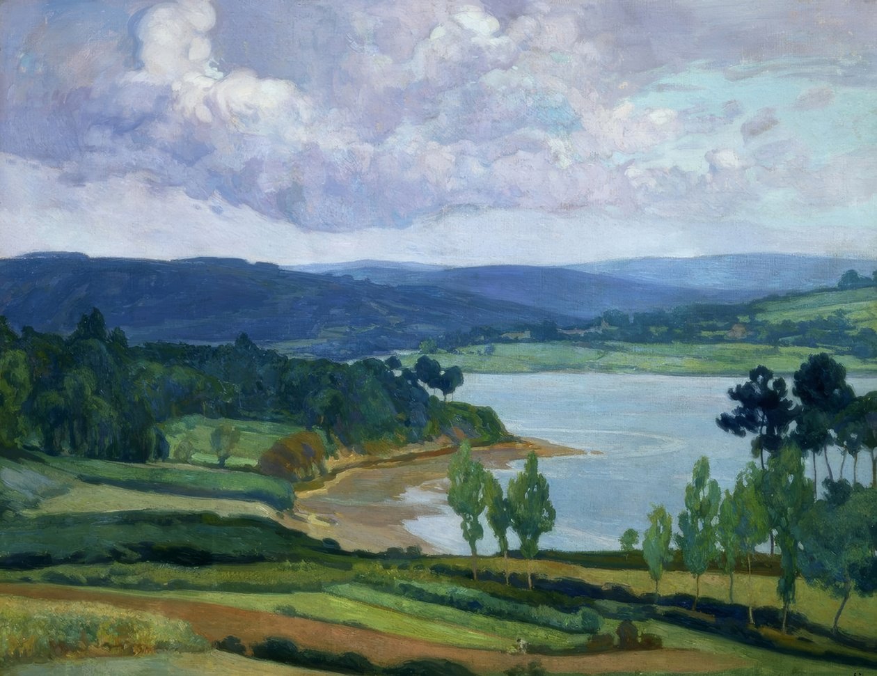 RIA GALLEGA-OLEO / LERT – 90X126–1930 / 36– av Francisco Llorens Diaz