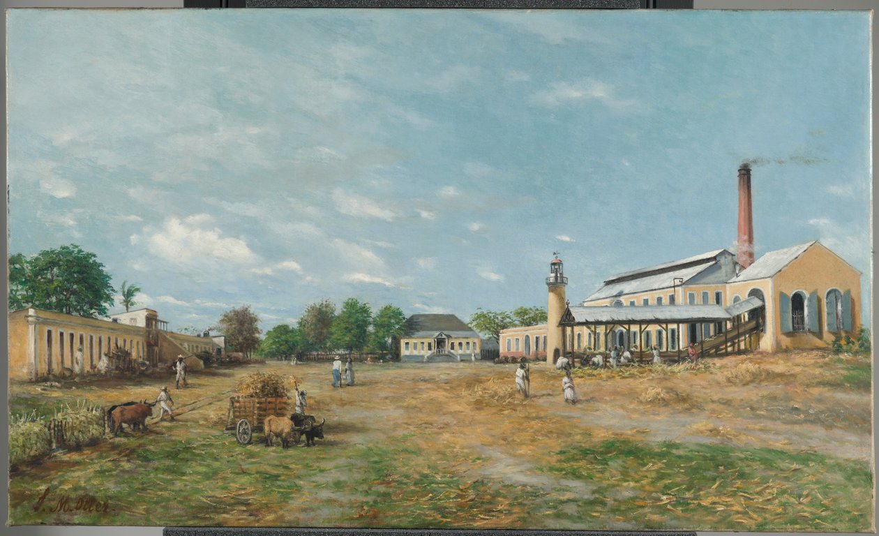 Hacienda La Fortuna, 1885 av Francisco Manuel Oller