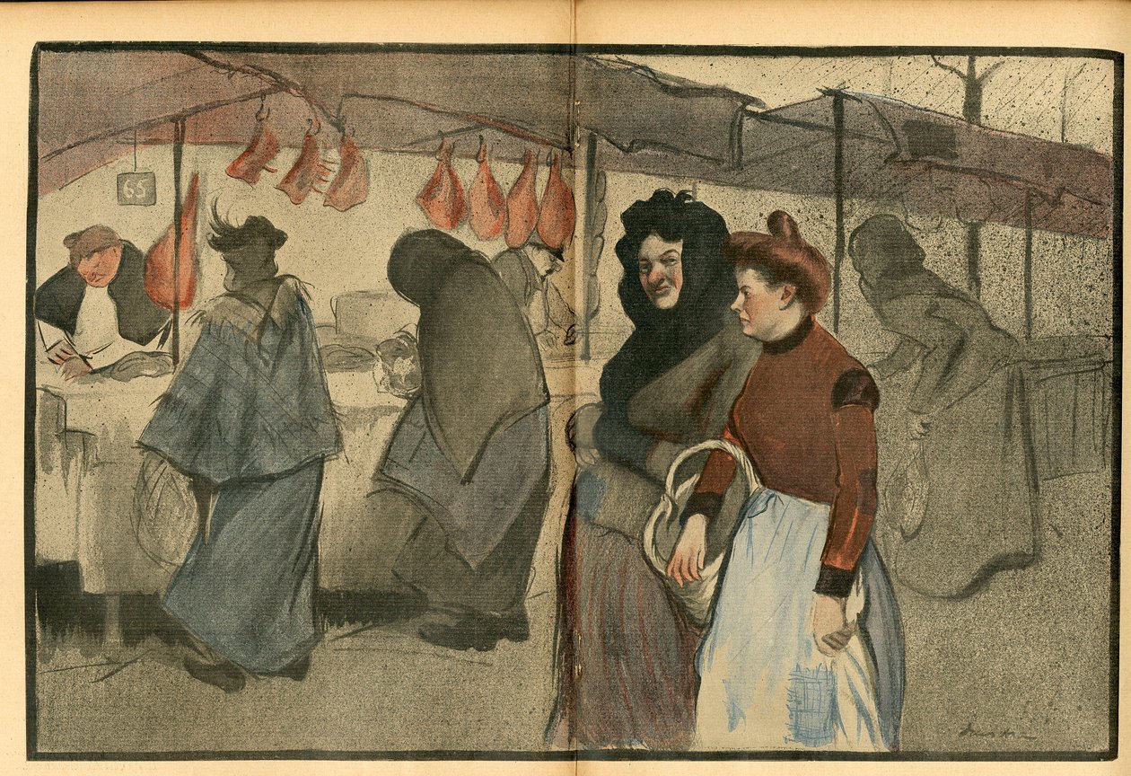 L'Plate au beurre, nummer 47, satirisk i farger av Francisco Sancha y Lengo