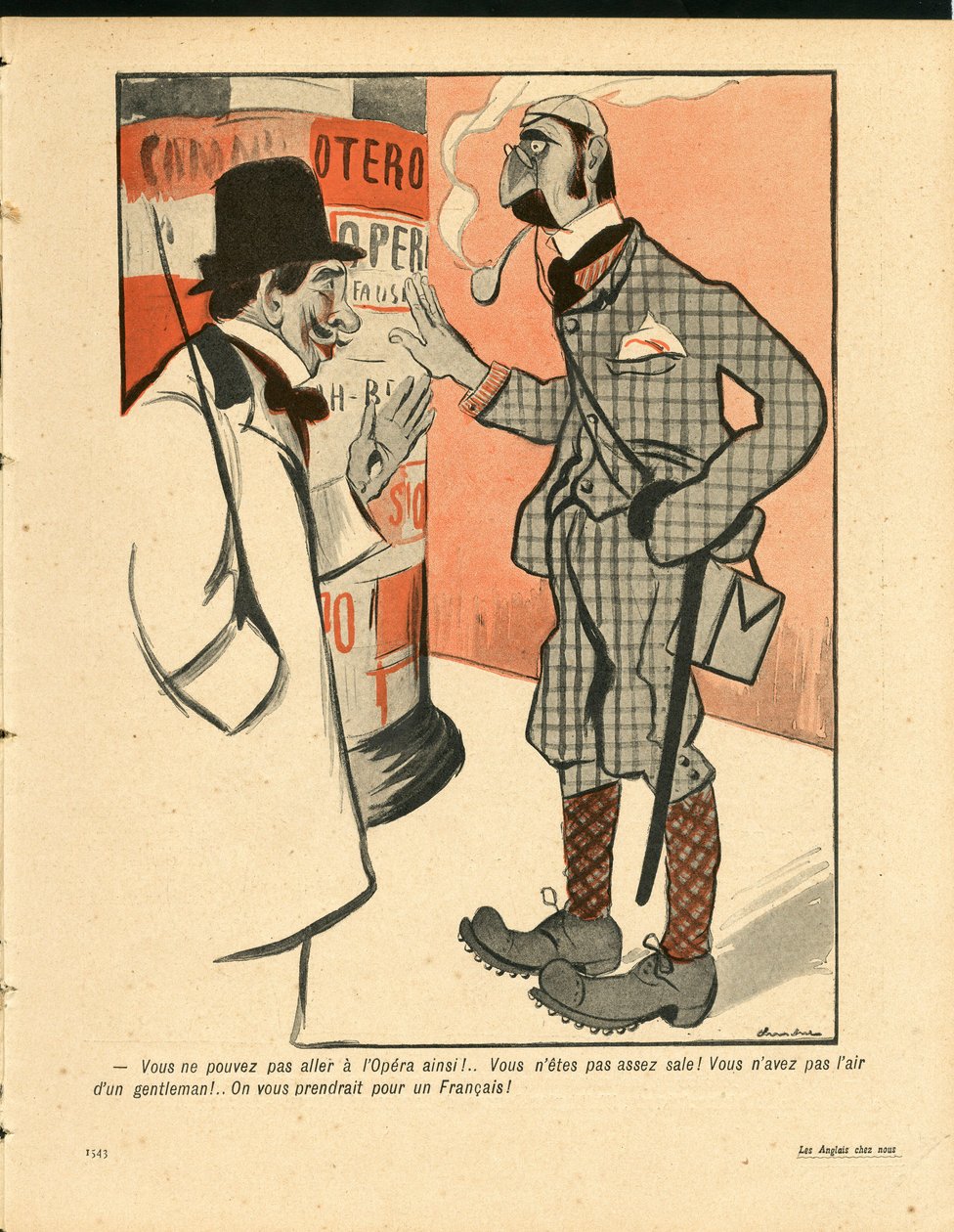 The Butter Plate, nummer 92, Satirical in Colors av Francisco Sancha y Lengo