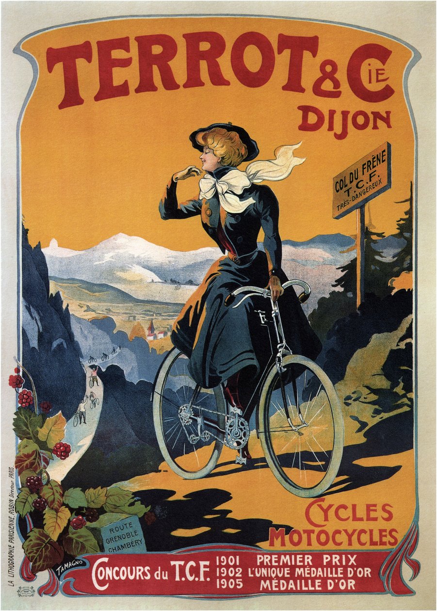 Cycles Terrot & Cie, 1905 av Francisco Tamagno
