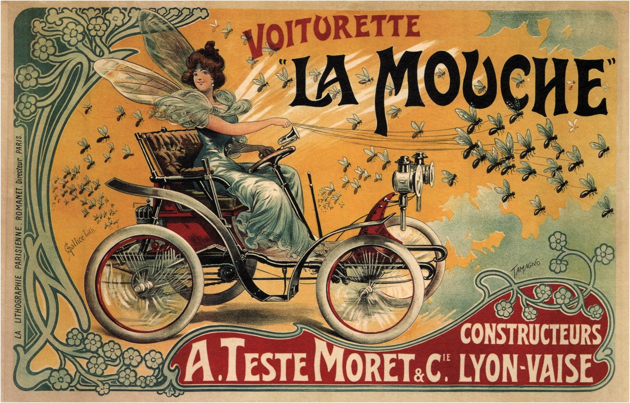 Cart The Fly, 1900 av Francisco Tamagno