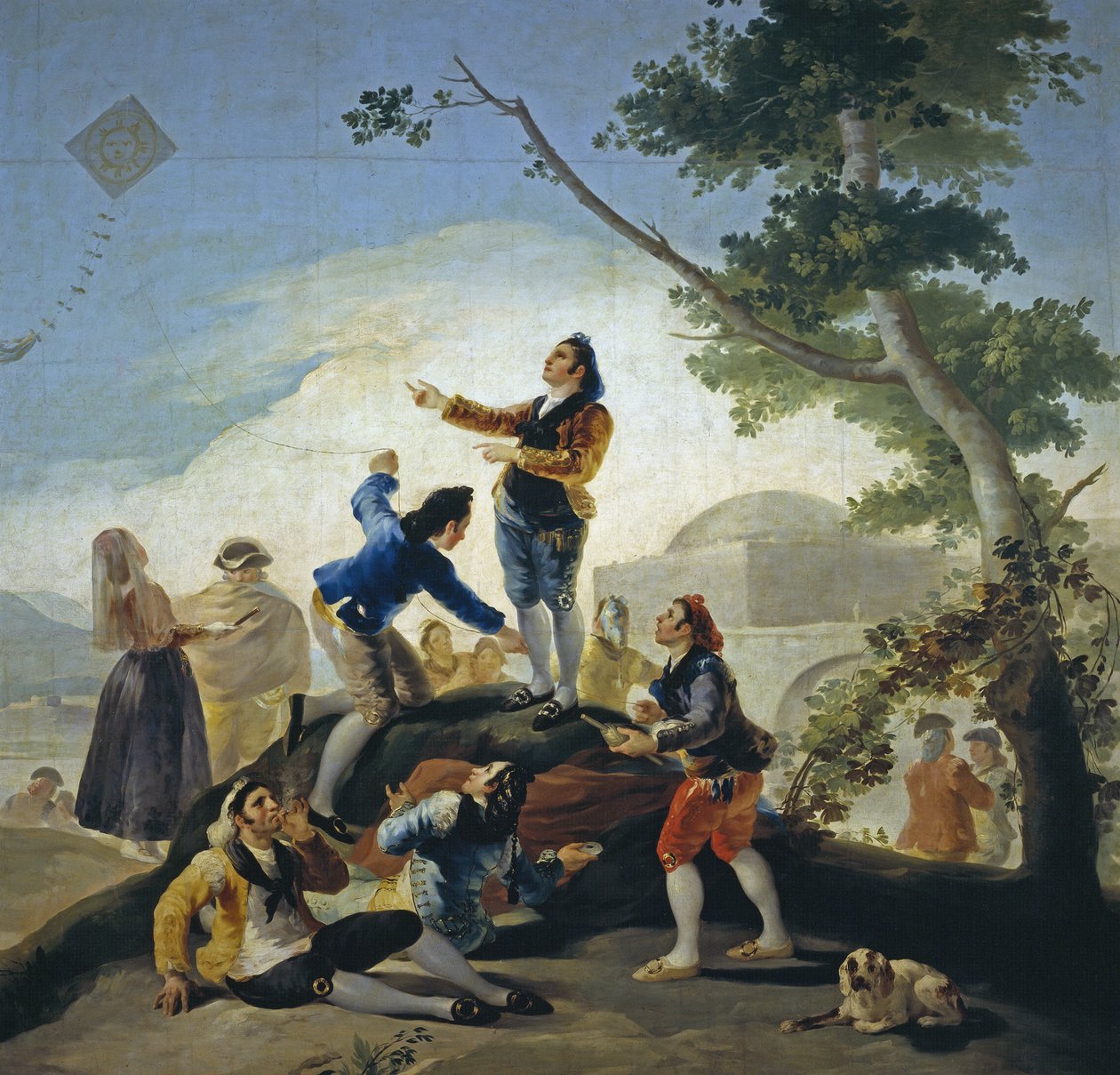 En drage Draken, 1778 av Francisco de Goya