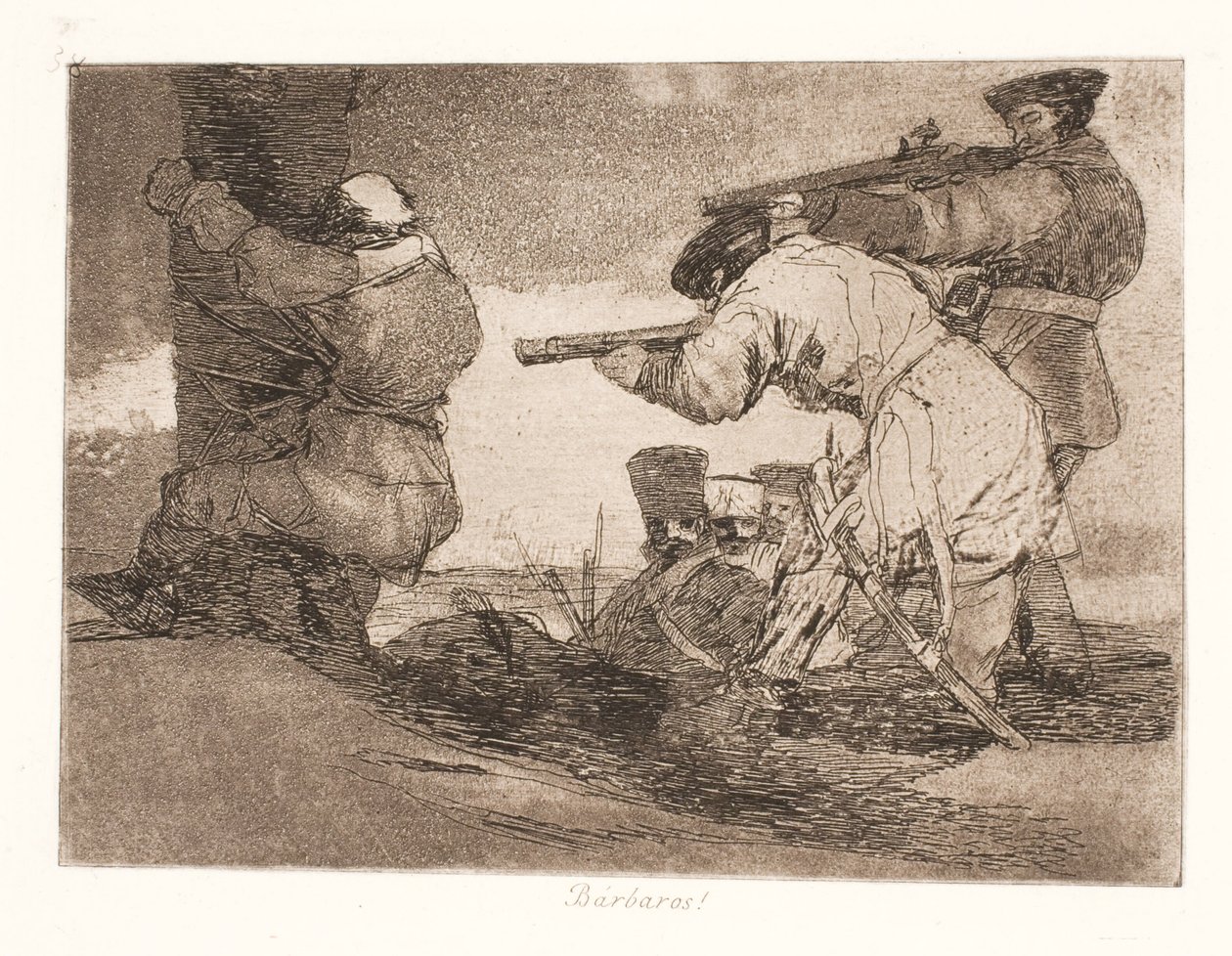 Barbar! (38) av Francisco de Goya