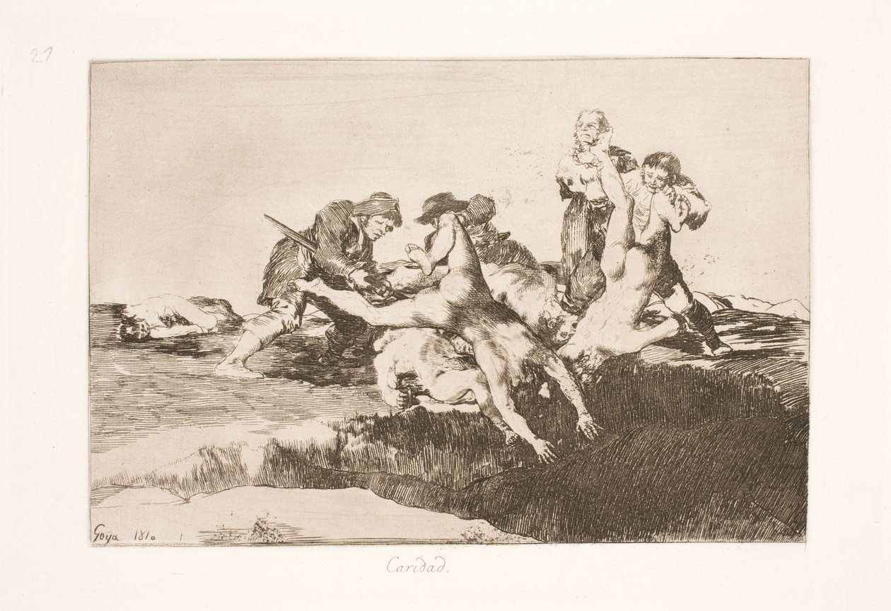 Barmhjertighet (27) av Francisco de Goya