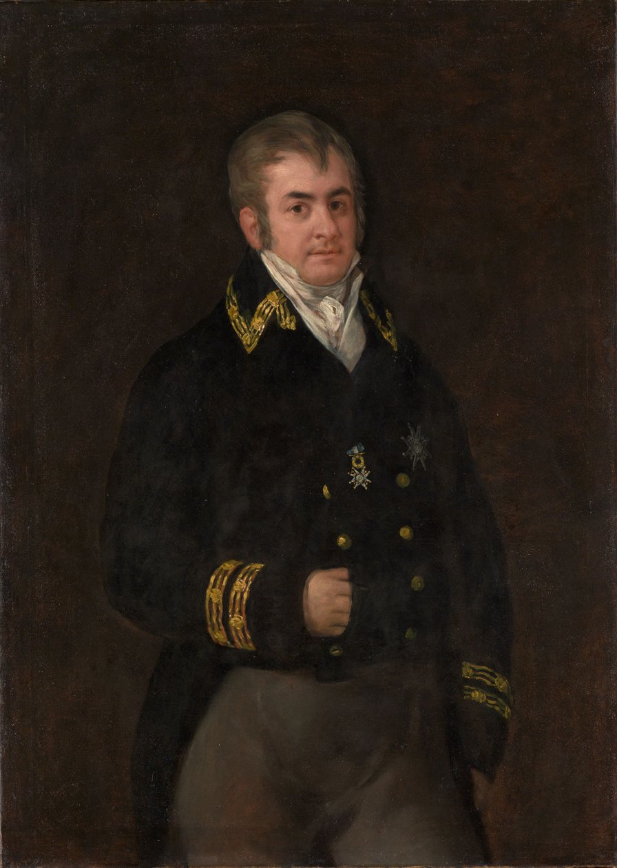 Portrett av Don Juan Bautista de Goicoechea y Urrutia av Francisco de Goya