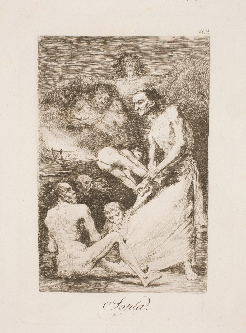 Blåse av Francisco de Goya