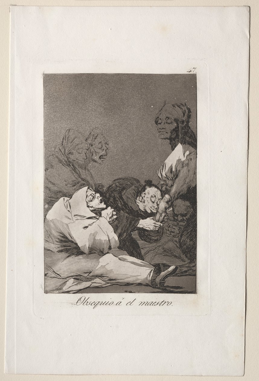 Caprichos: En gave til mesteren av Francisco de Goya