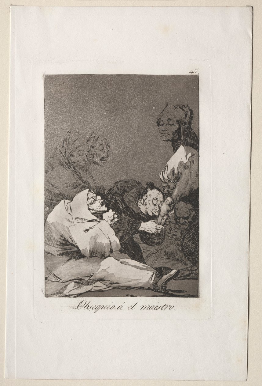 Caprichos: En gave til mesteren. av Francisco de Goya