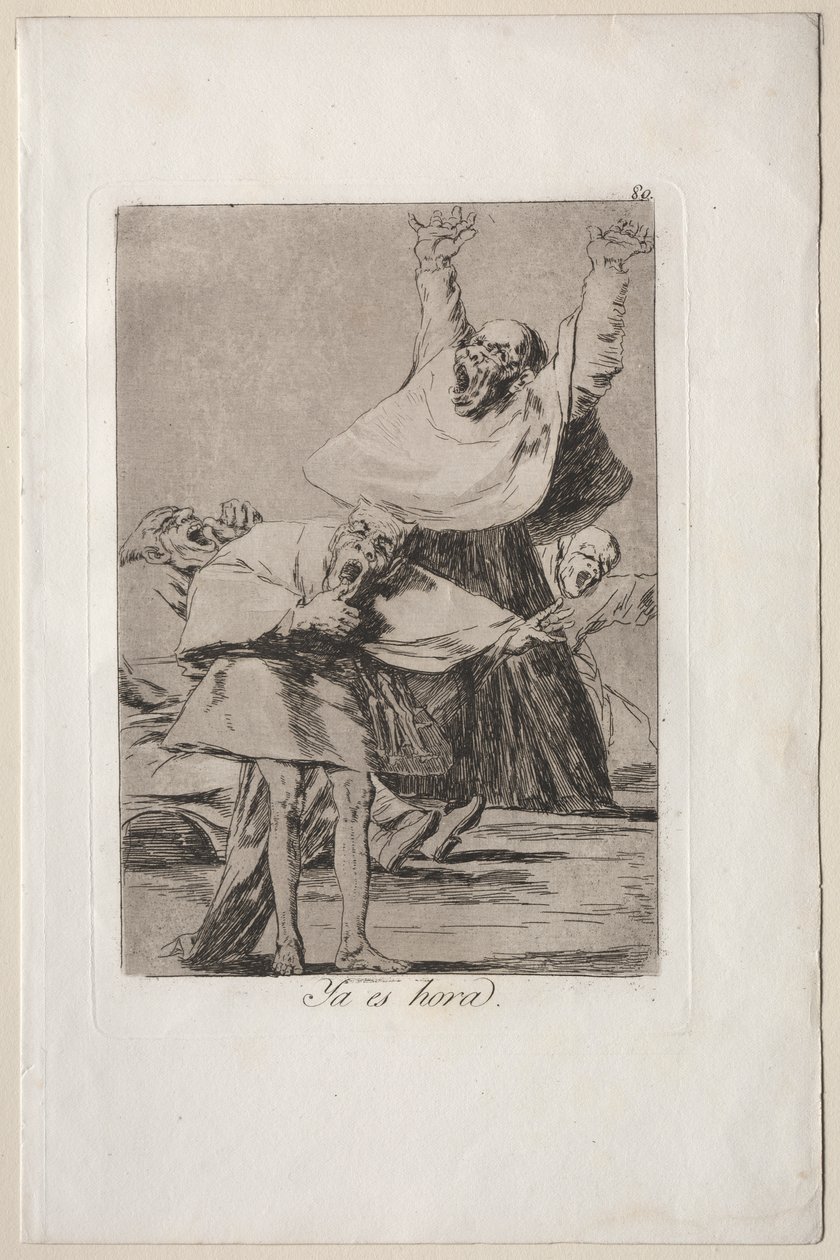 Caprichos: Det er på tide av Francisco de Goya