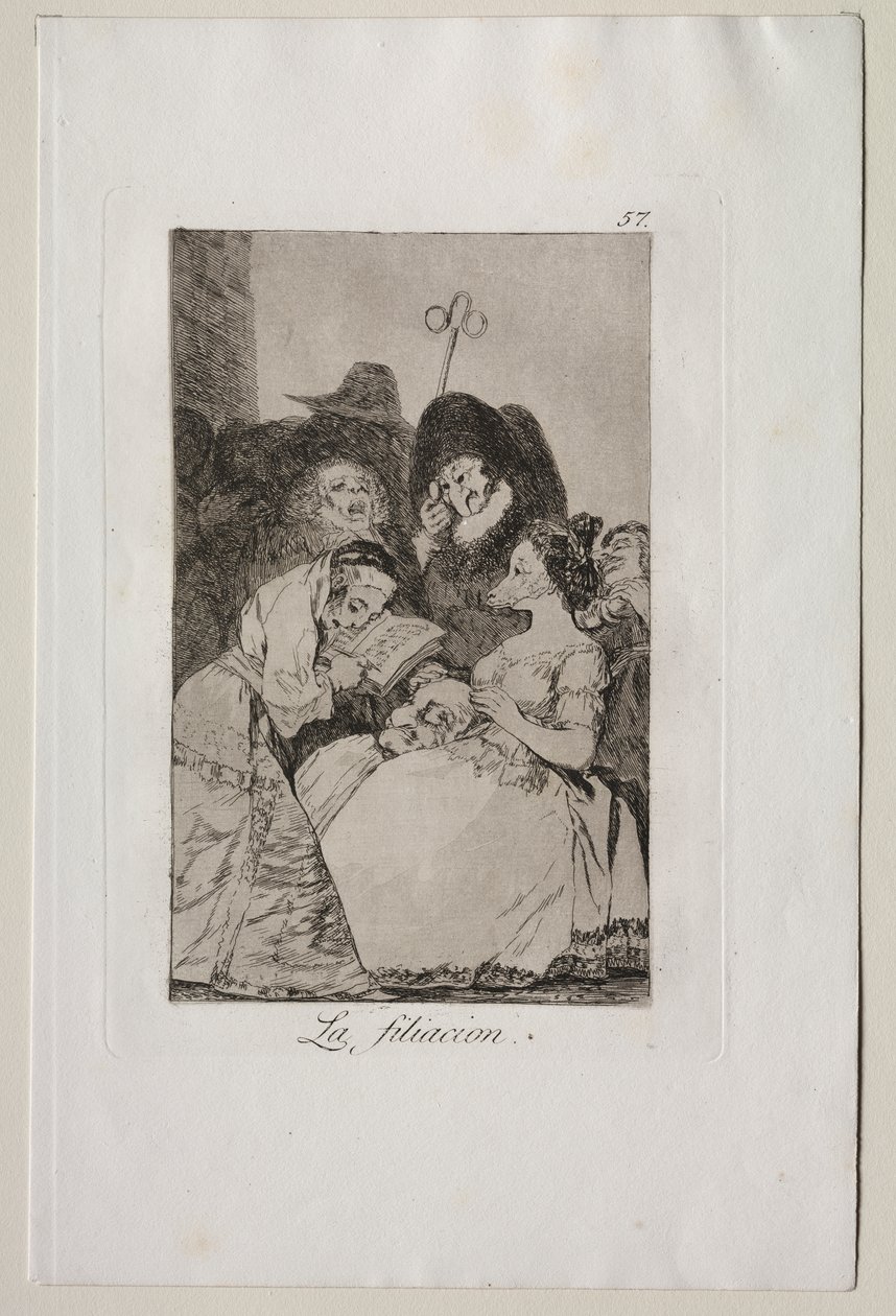 Caprichos: Filiasjonen av Francisco de Goya
