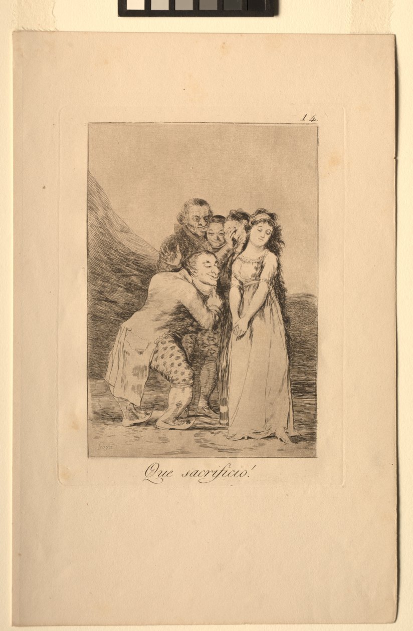 Caprichos: For et offer!. av Francisco de Goya