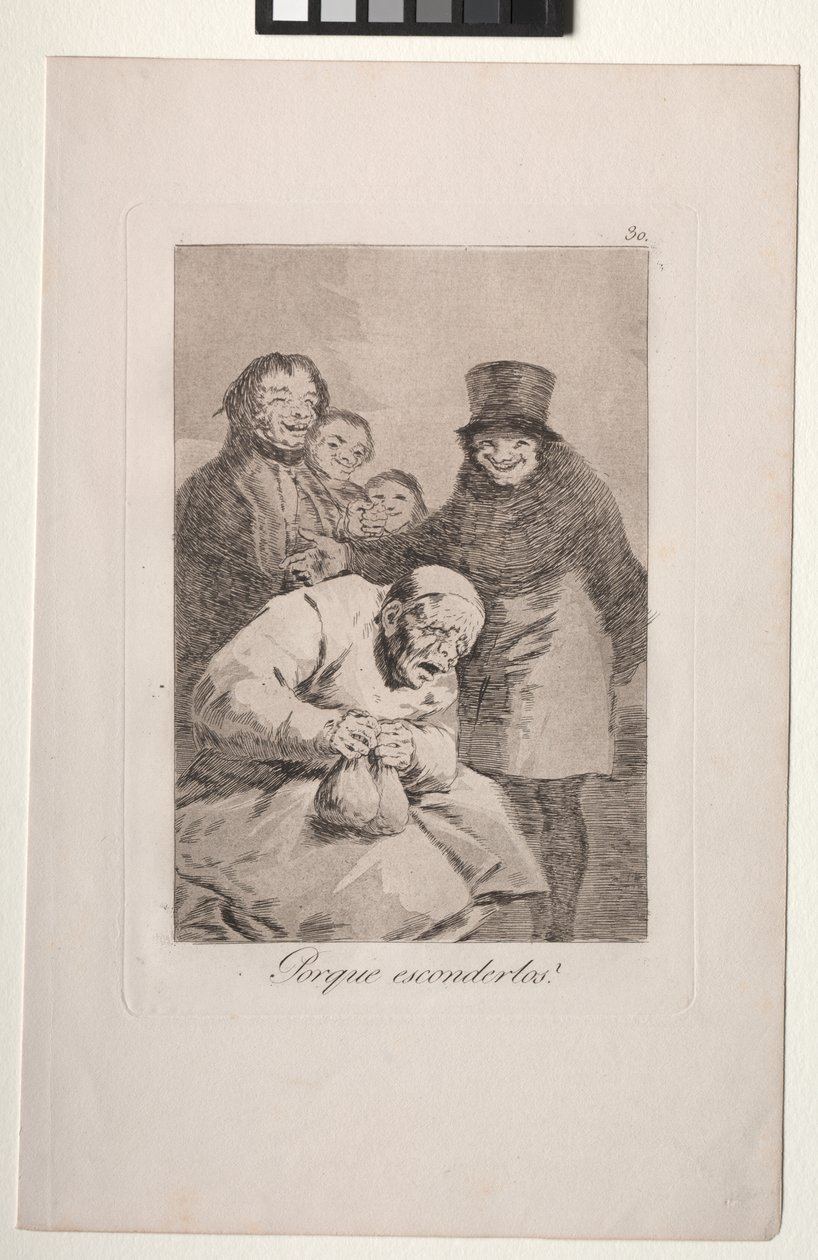 Caprichos: Hvorfor skjule dem? av Francisco de Goya