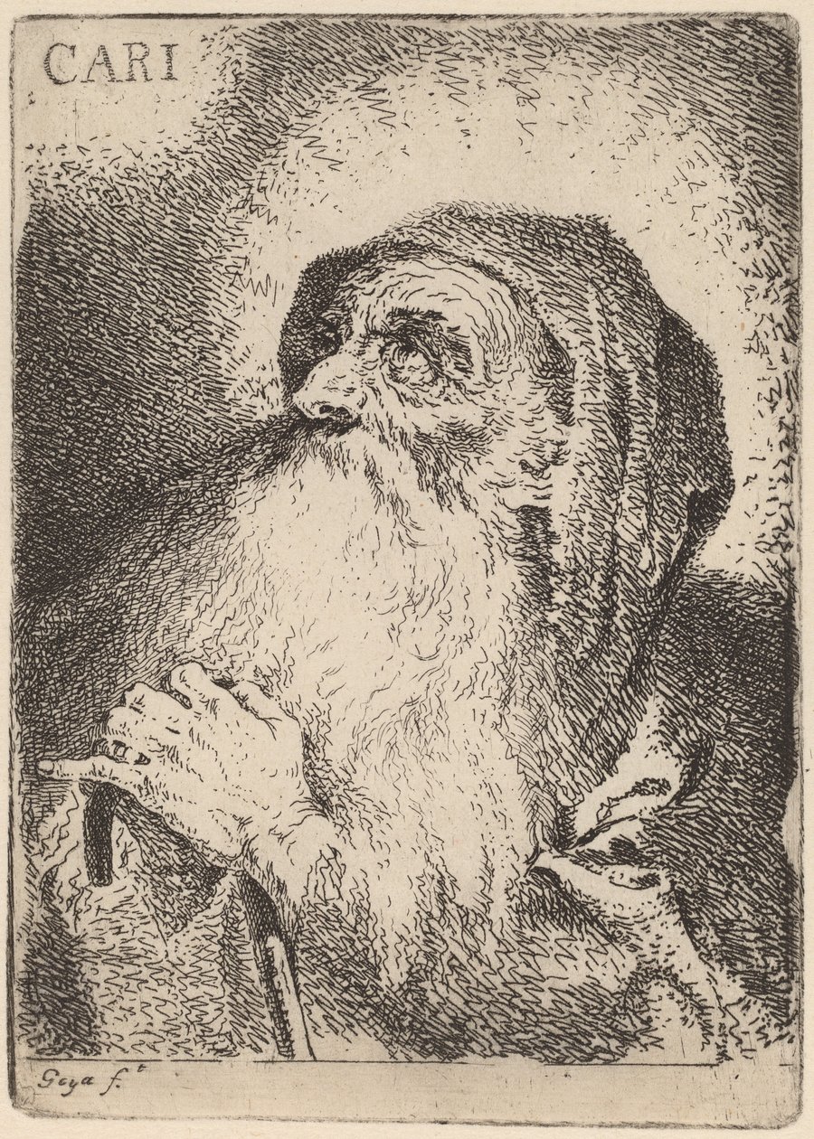 Caritas av Francisco de Goya