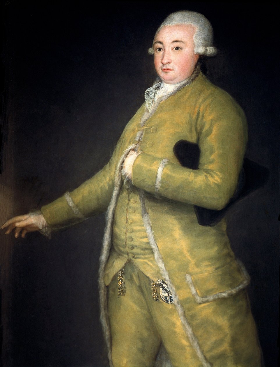 Grev Francois de Cabarrus (Francis de Cabarrus av Francisco de Goya