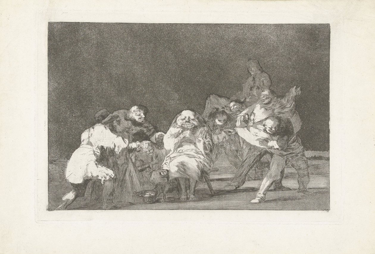 Lojaliteten La Lealtad Los Disparates (The follies) (serietittel) Los Proverbios (Ordspråkene) (serietittel) av Francisco de Goya