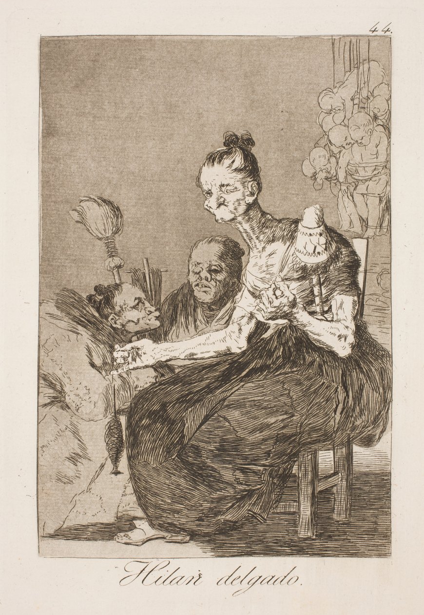 De spinner vakkert av Francisco de Goya