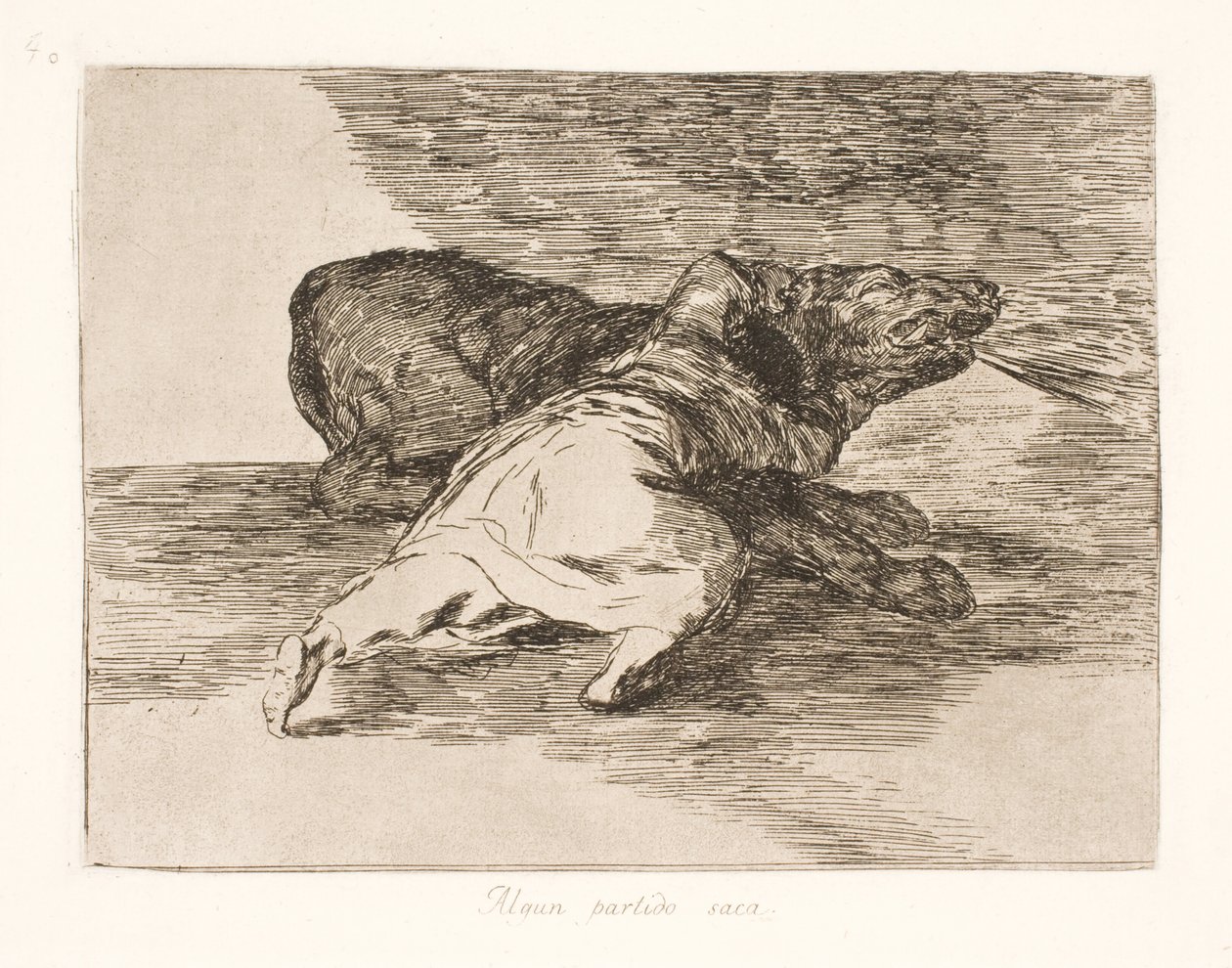 Det får noe ut av det! (40) av Francisco de Goya