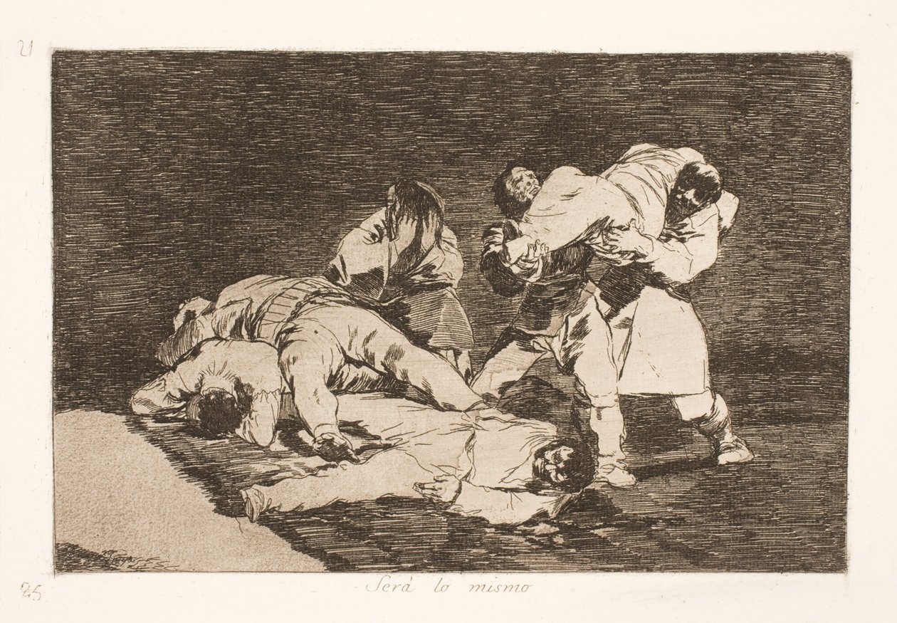 Det vil være det samme (21) av Francisco de Goya