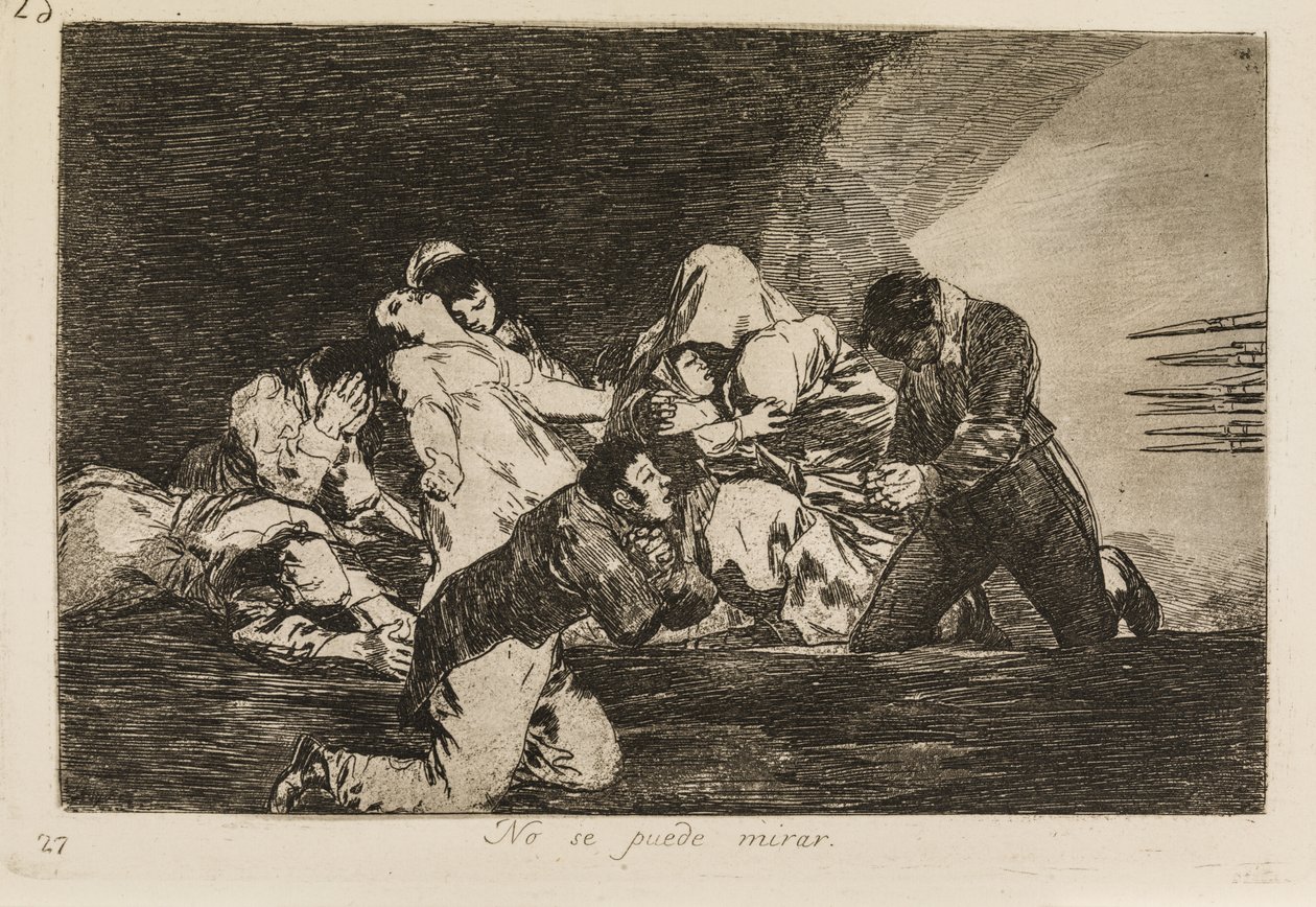 Den er ikke for visning (26) av Francisco de Goya
