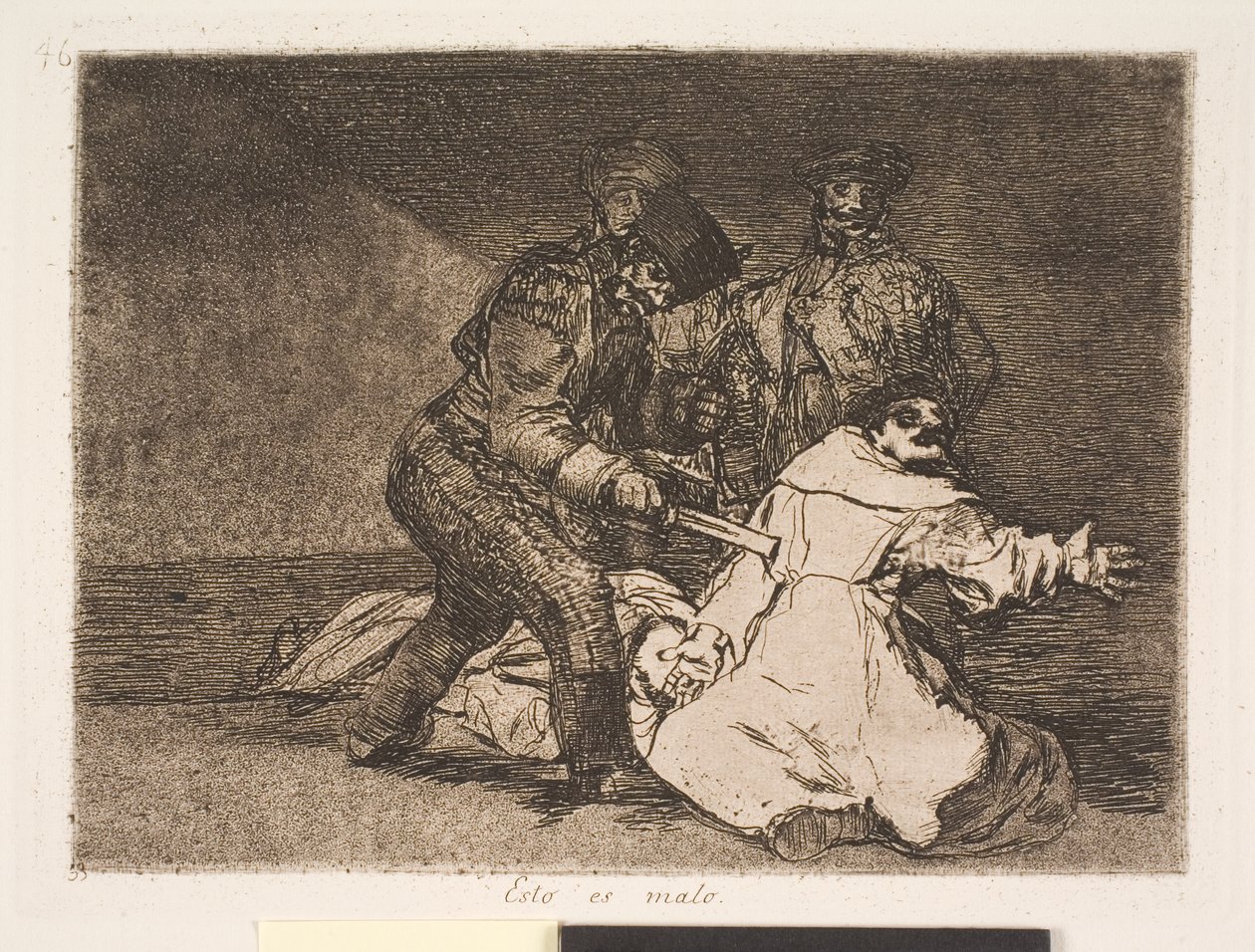 Det er dårlig (46) av Francisco de Goya
