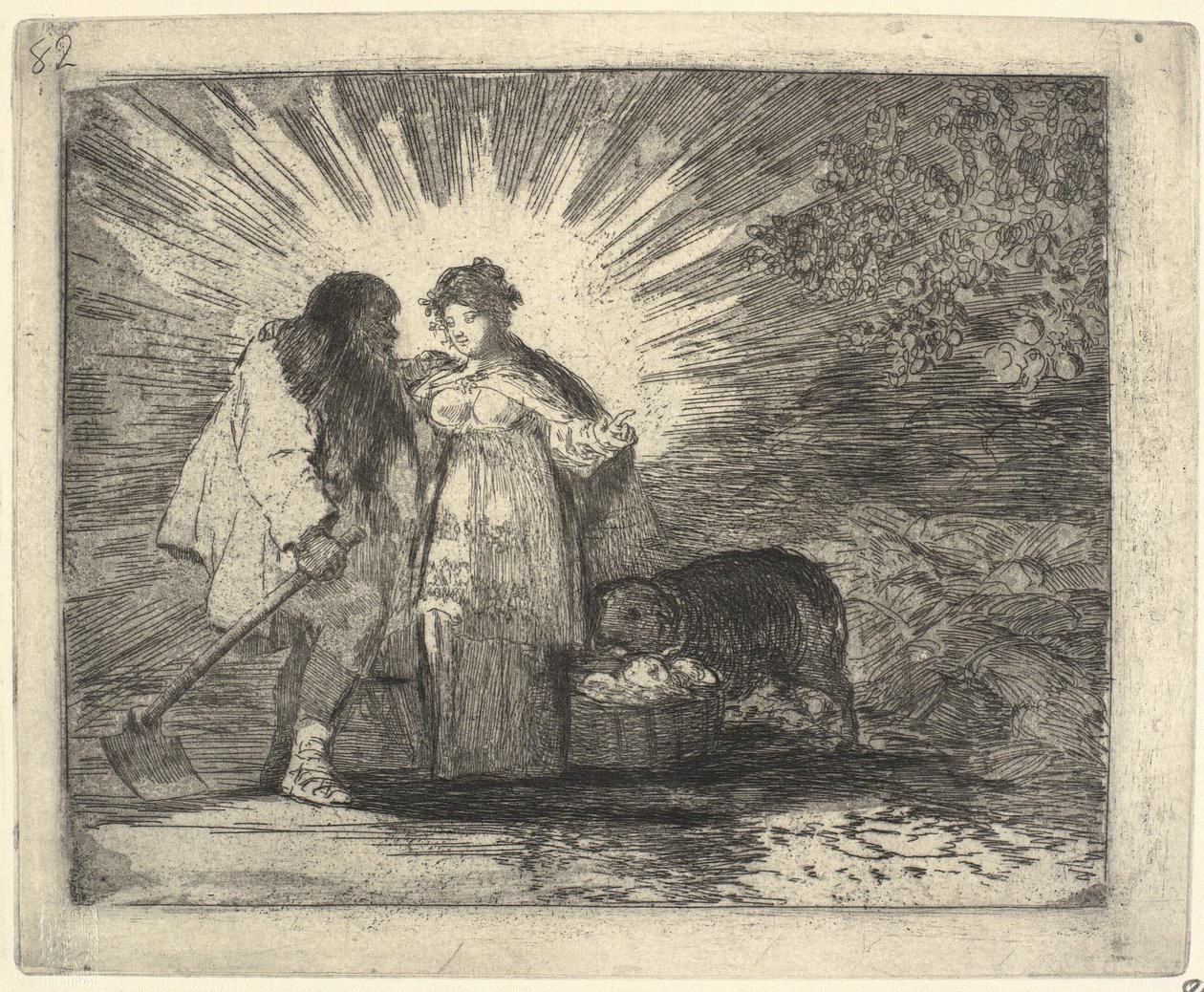 Dette er sannheten (82) av Francisco de Goya