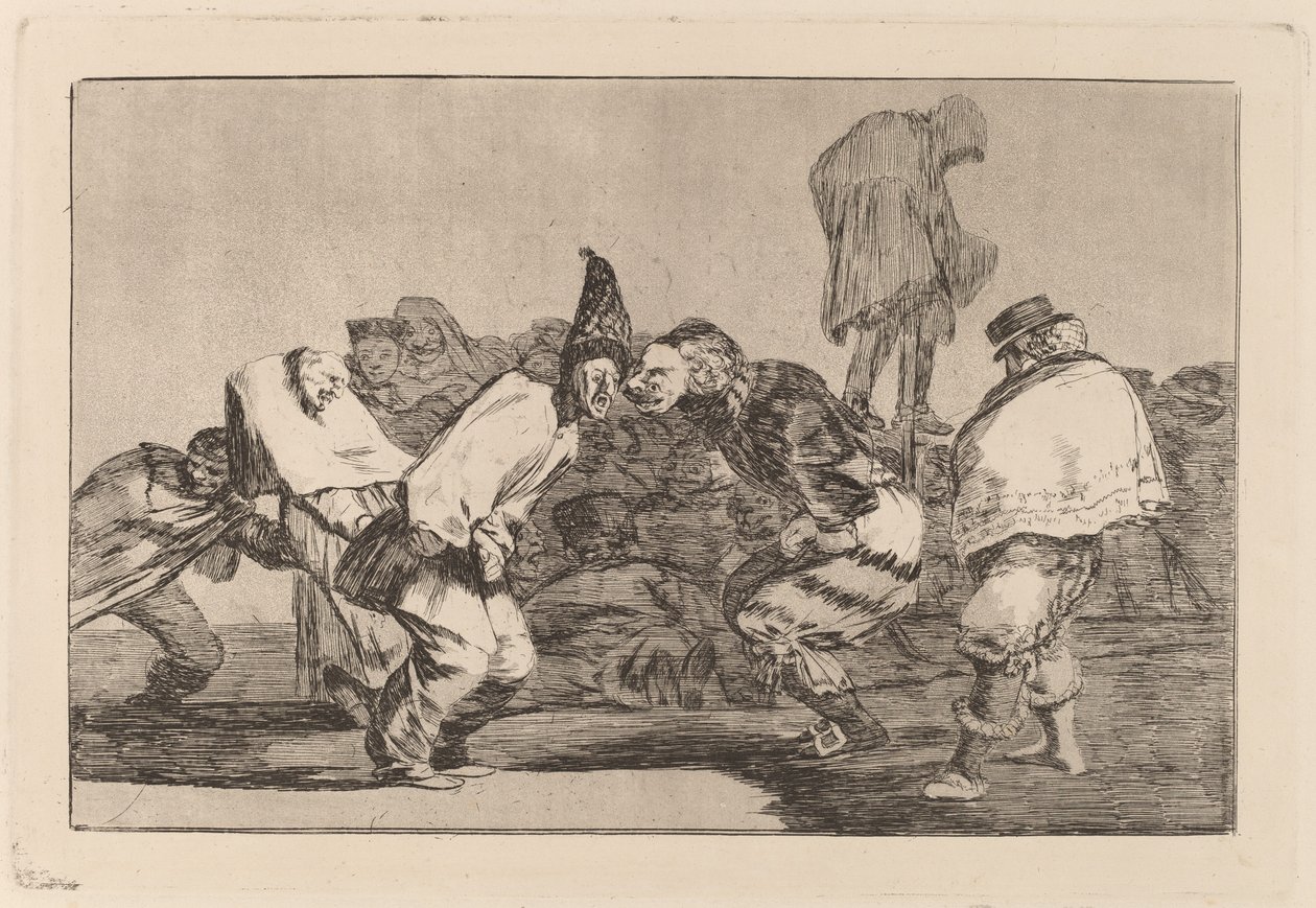 Disparate de Carnaval (Carnival Folly) av Francisco de Goya