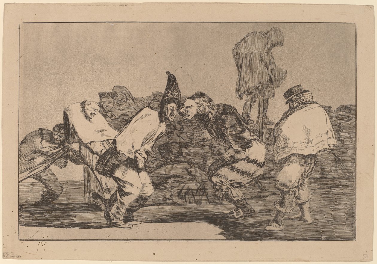 Disparate de Carnaval (Carnival Folly) av Francisco de Goya
