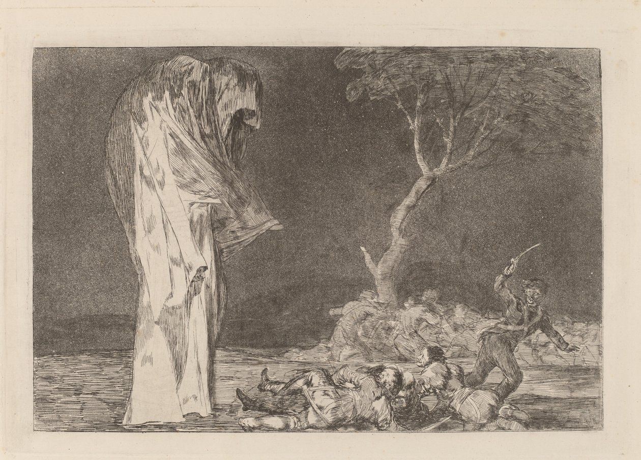 Fryktens dårskap av Francisco de Goya
