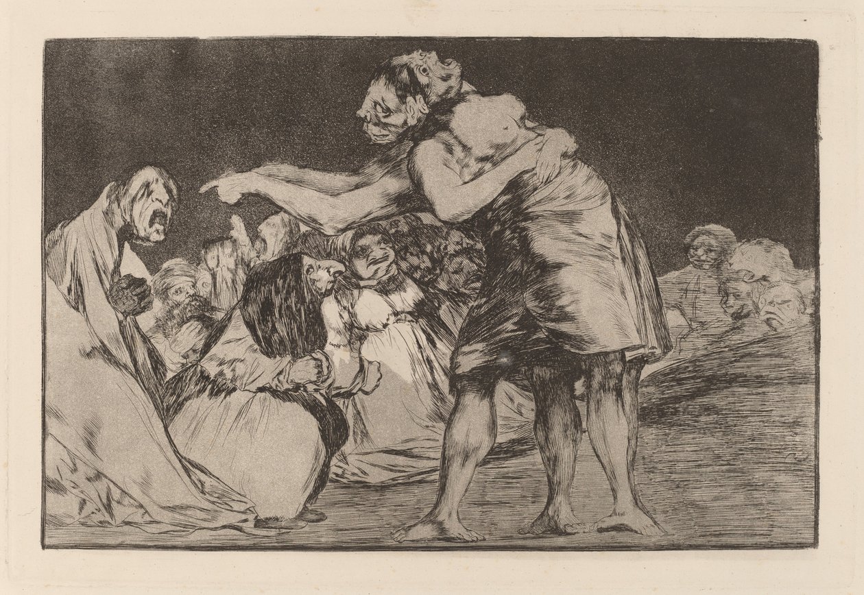 Uordnet dårskap av Francisco de Goya