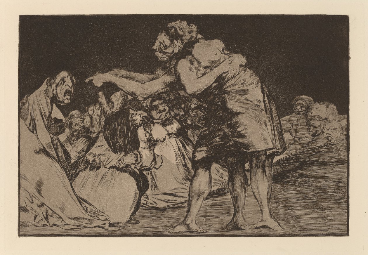 Disparate desordenado (Diorderly Folly) av Francisco de Goya