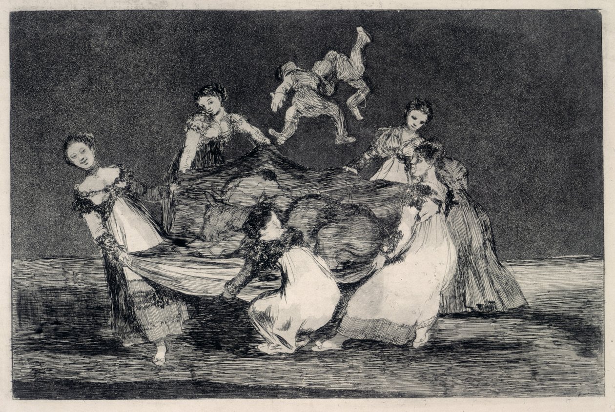 Disparate femenino (feminin dårskap) av Francisco de Goya