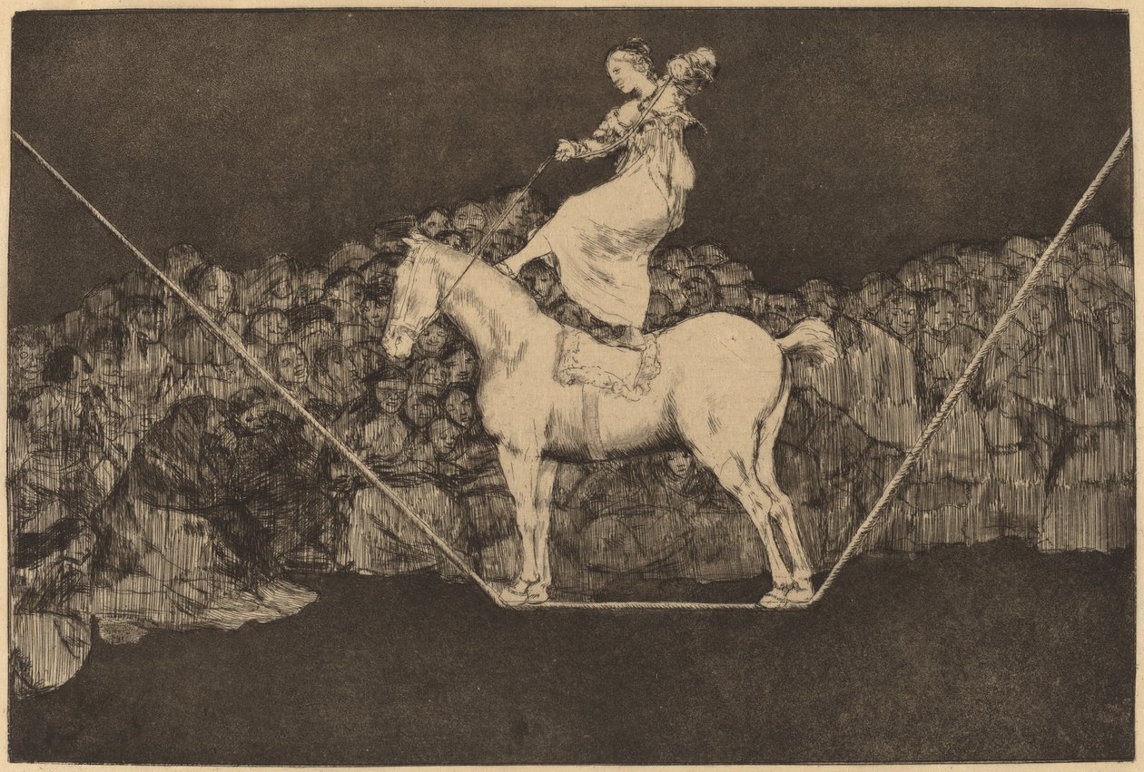 Ulik punktual (Sure Folly) av Francisco de Goya