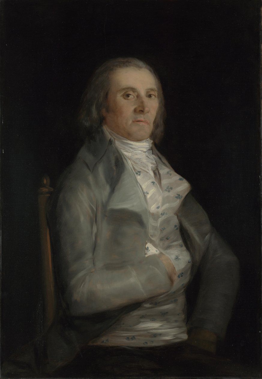 Don Andres del Peral, før 1798 av Francisco de Goya