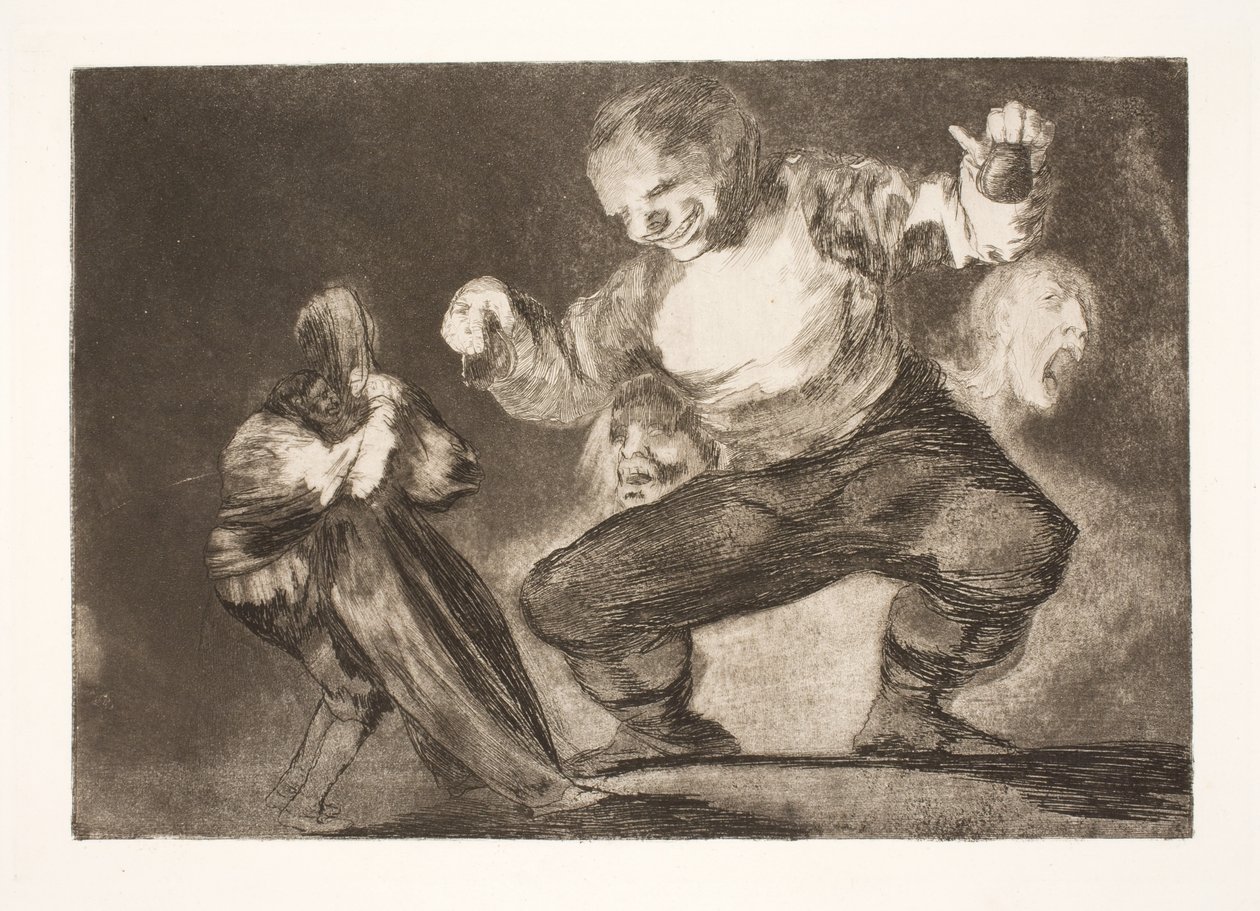 Fool (Etter lasten kommer horkaren) av Francisco de Goya
