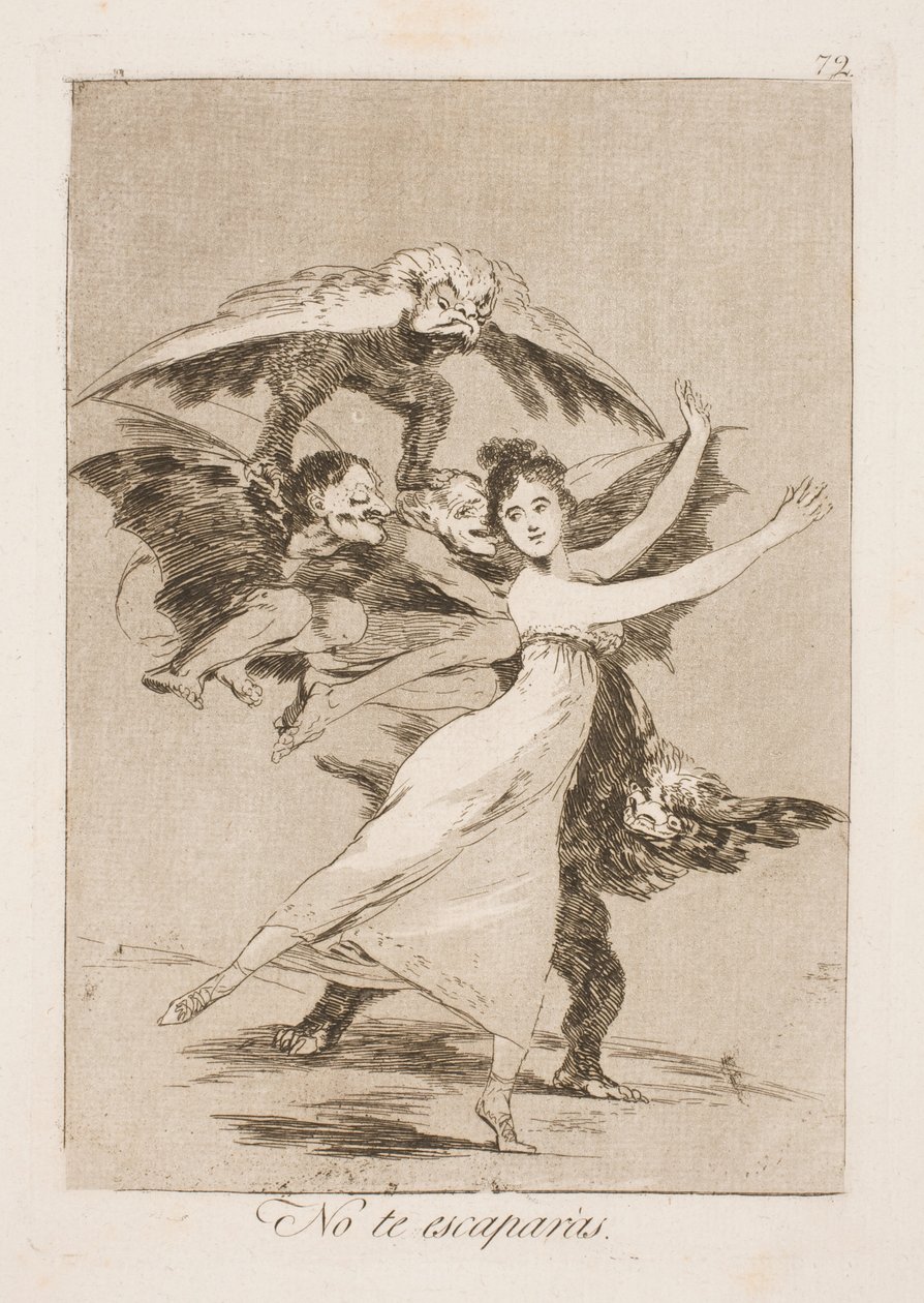 Du slipper ikke unna oss av Francisco de Goya