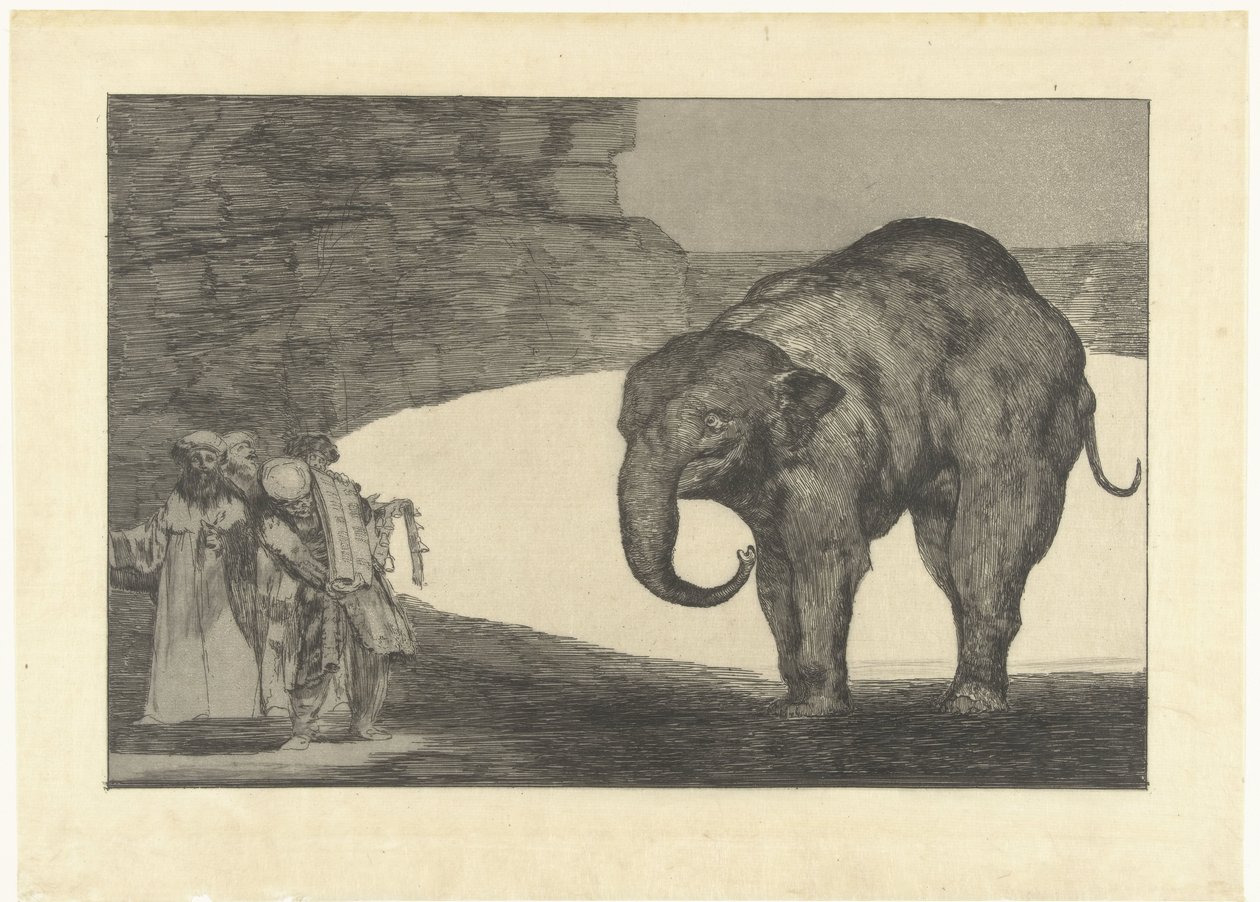 Udyrets dårskap Forakt bestia Los Disparates (The follies) (serietittel) Los Proverbios (Ordspråkene) (serietittel) av Francisco de Goya