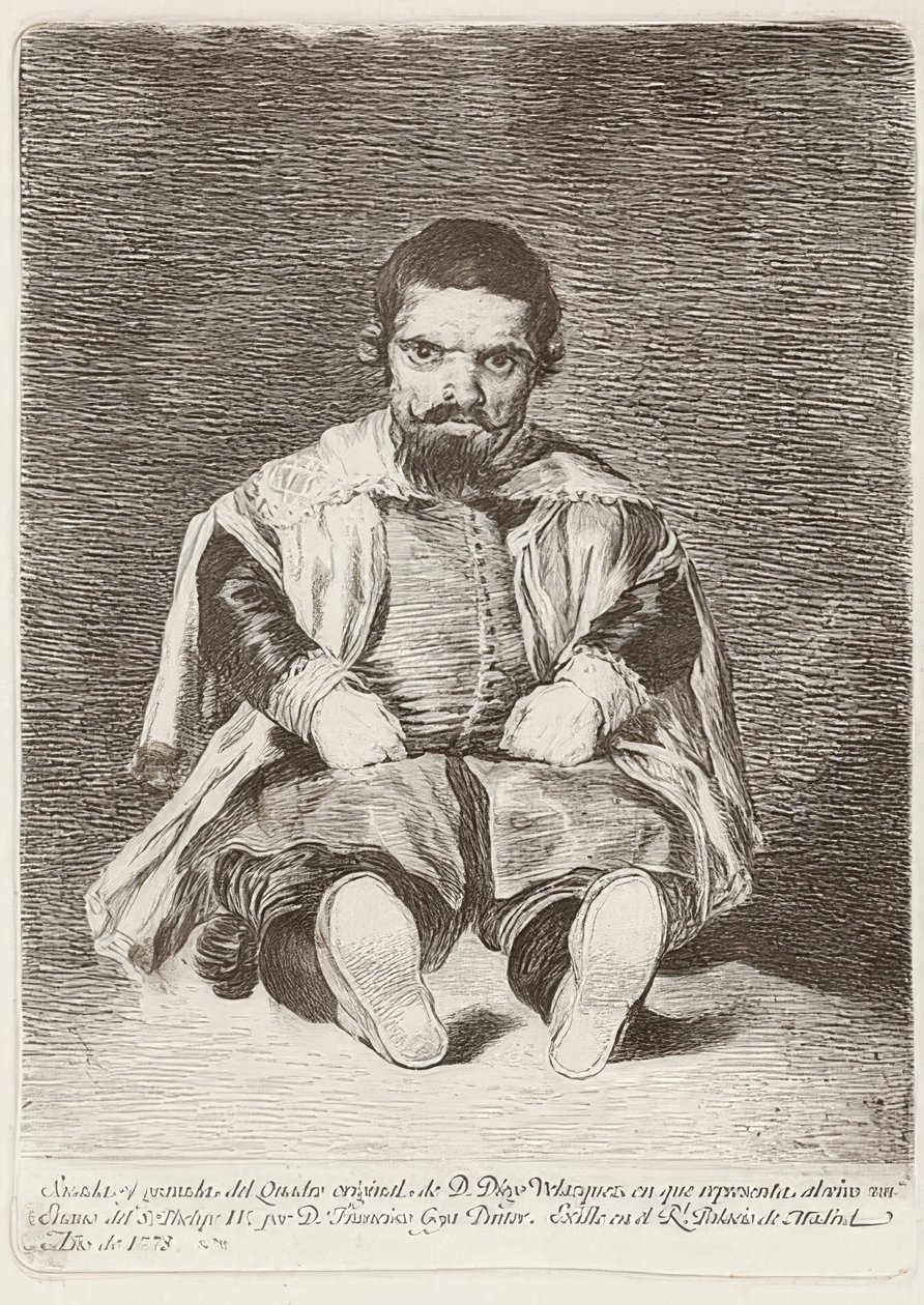En dverg (Un Enano). 1778 av Francisco de Goya