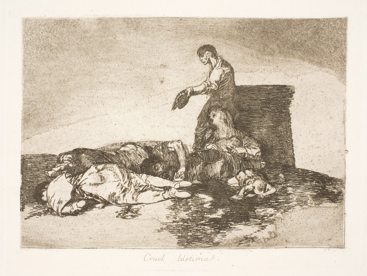 Elendighet! (48) av Francisco de Goya