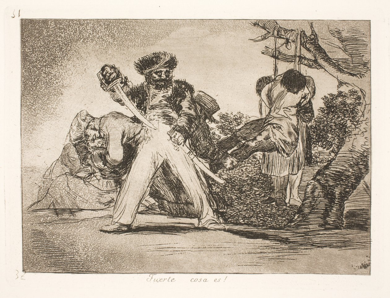 Et skifterettsmiddel (31) av Francisco de Goya