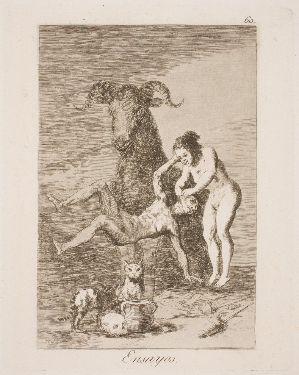 Forsøk av Francisco de Goya
