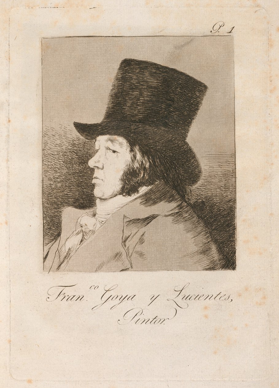 Francesco Goya y Lucientes, maler (Francesco Goya y Lucientes, maler) av Francisco de Goya