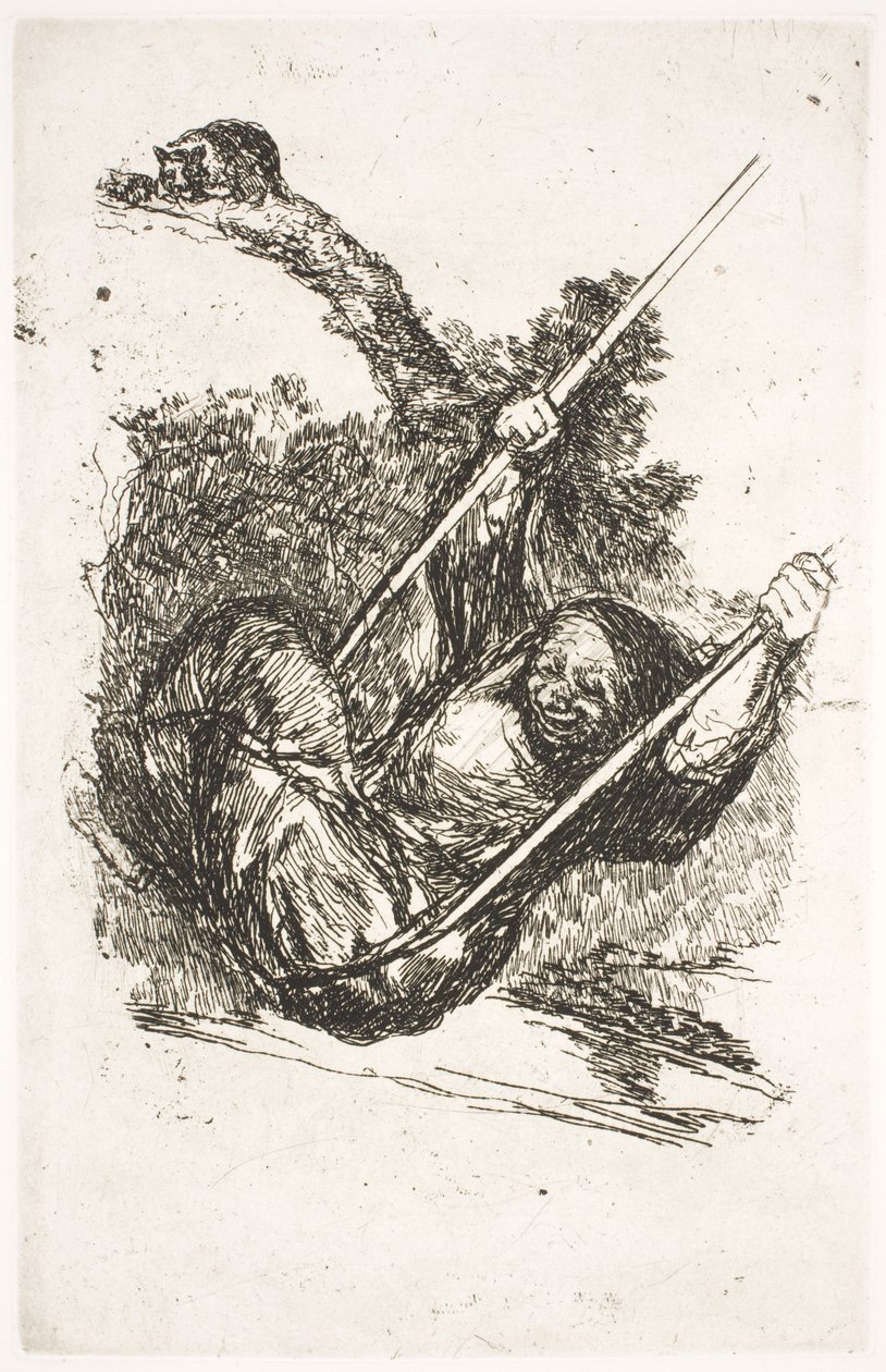 Heks i sving av Francisco de Goya
