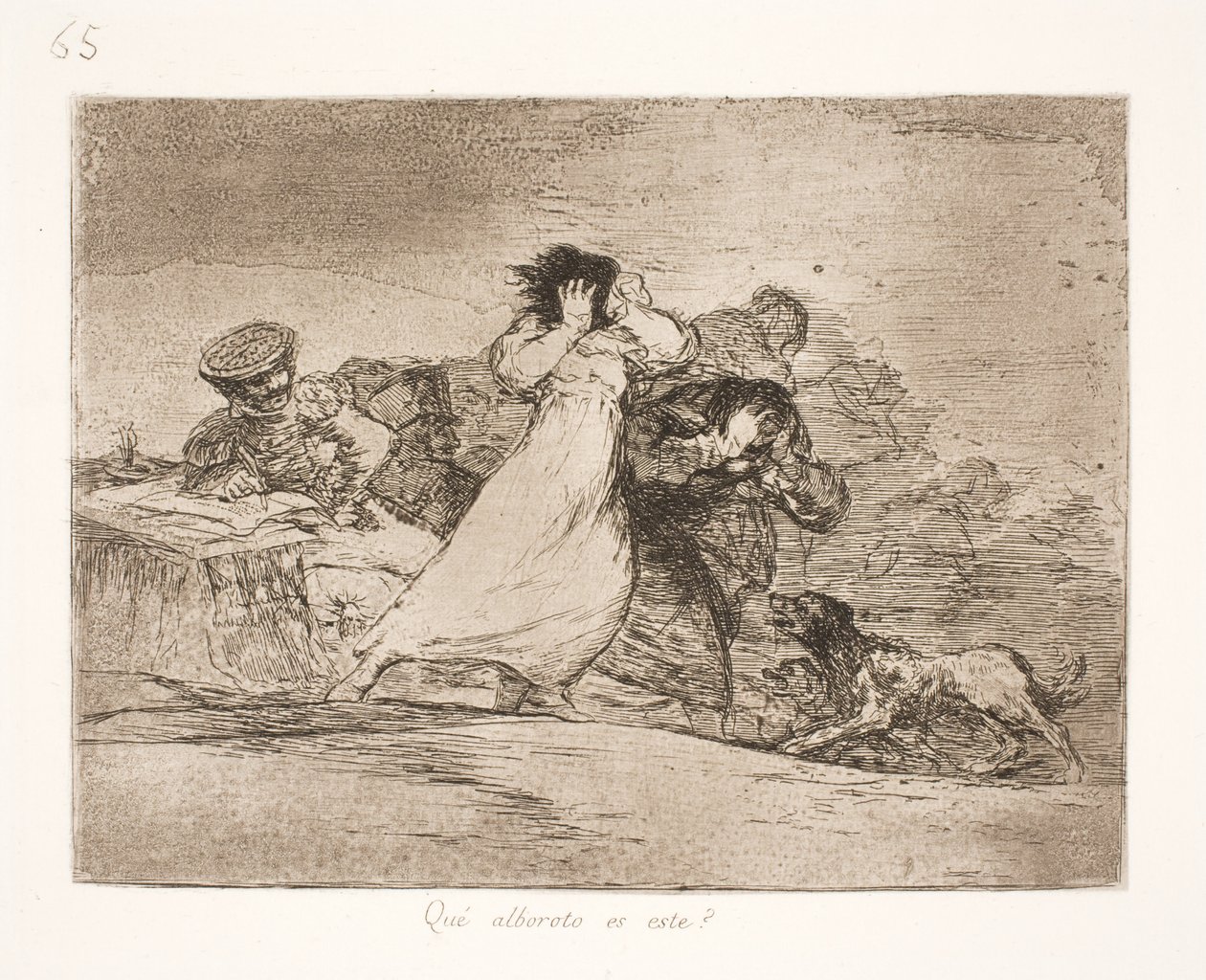 Hva betyr denne forvirringen? (65) av Francisco de Goya