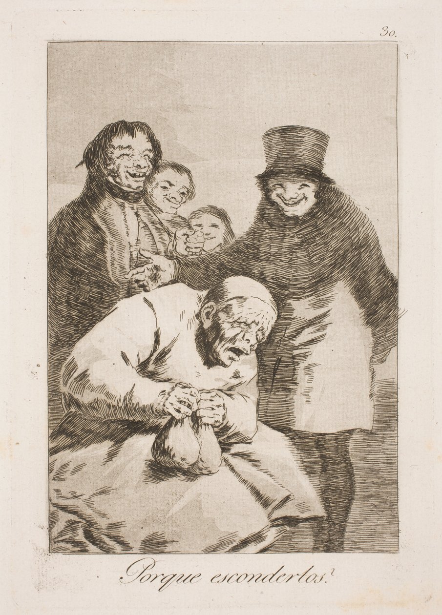 Hvorfor redde dem? av Francisco de Goya