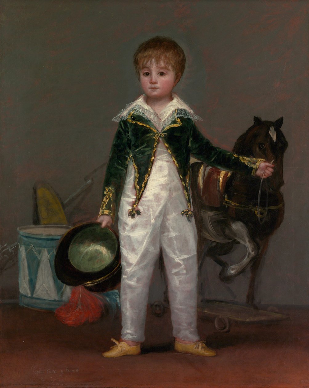 José Costa y Bonells (død 1870), kalt Pepito, ca. 1810 av Francisco de Goya